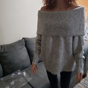 Nwt off the shoulder sweater